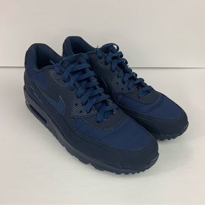 Size 11.5 - Nike Air Max 90 Essential Midnight Navy - 537384-412 Good Condition!